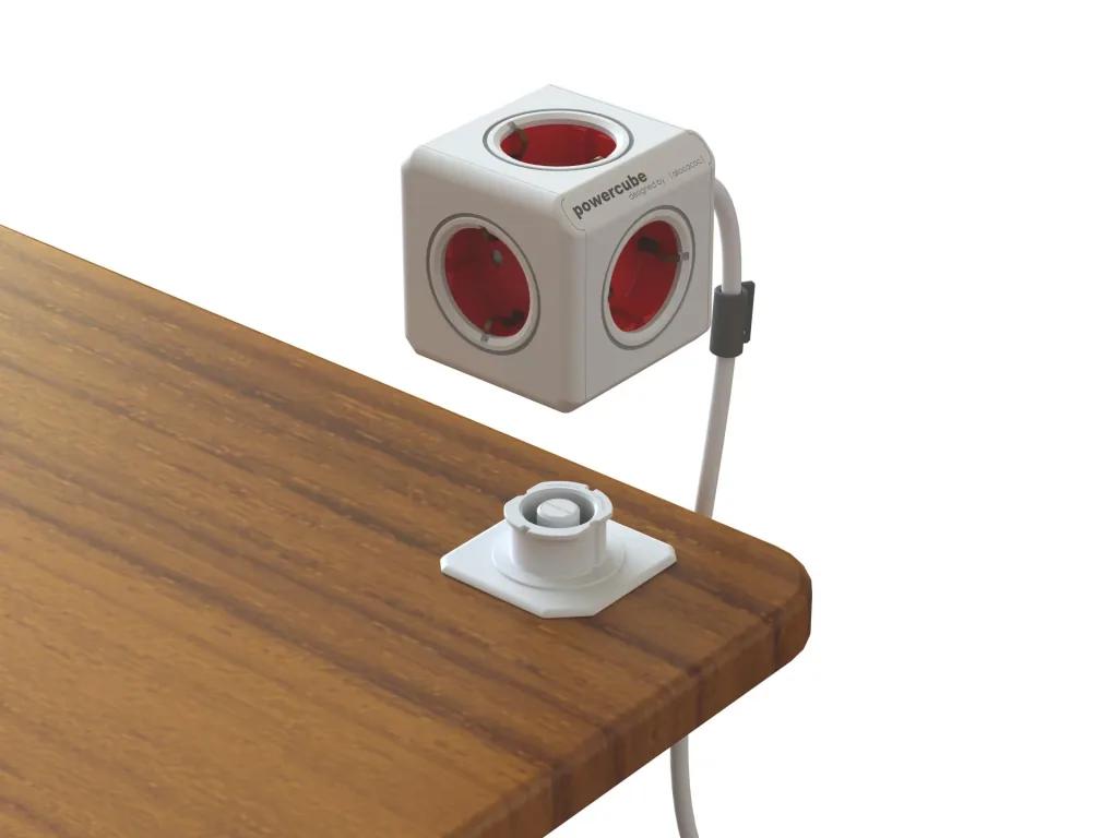 PowerCube Extended Remote with 4 sockets and remote control