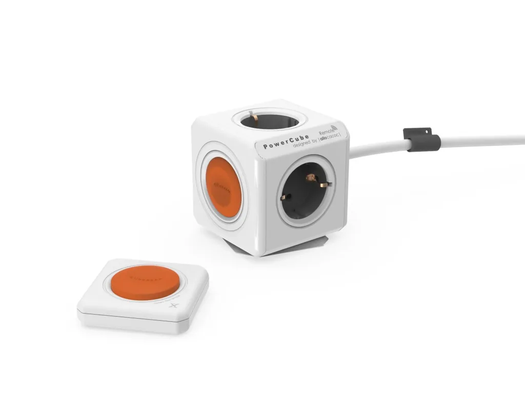 PowerCube Extended Remote with 4 sockets and remote control