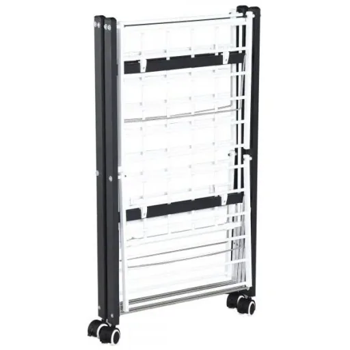 Clothes rack tumble dryer standing dryer with wings