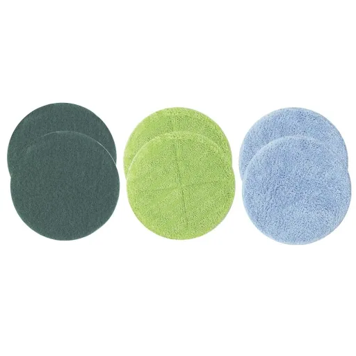 Floating Mop replacement pads, 6 pieces