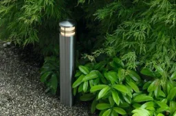 CREO stainless steel floor lamp for indoor and outdoor use