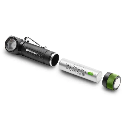 DISCOVERY rechargeable 2-in-1 headlamp and flashlight with magnetic attachment and 600 lumens, IPX4