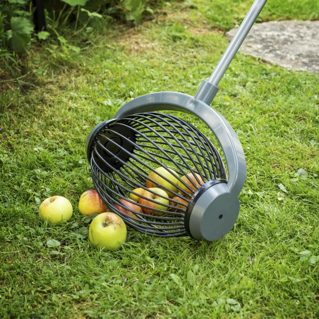 Roller collector, fruit collector, large