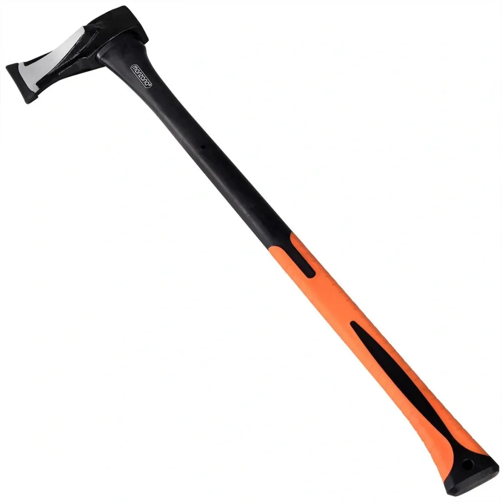 Set of 2 axes - hatchet and splitting axe - carbon steel
