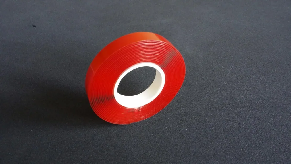 Power Tape: double-sided, transparent adhesive tape