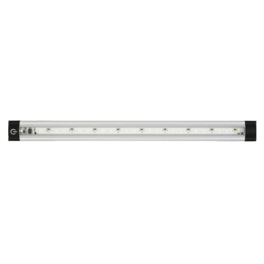 LED under-cabinet light TS with touch switch, dimmable 30 cm, 3W, color silver