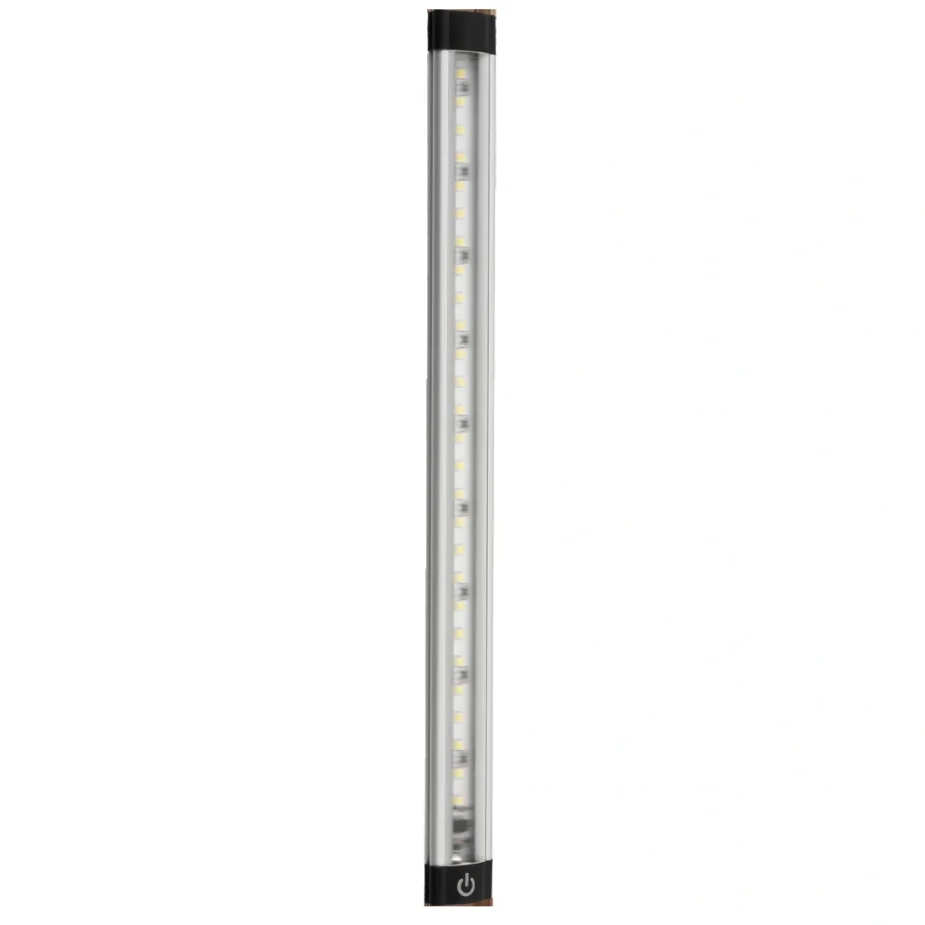 LED under-cabinet light TS with touch switch, dimmable 30 cm, 3W, color silver