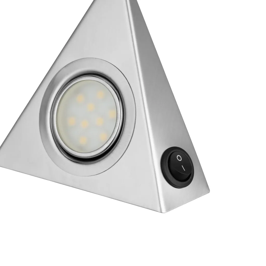 LED under-cabinet light Triangle, set of 3