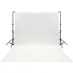 Studio background set CL-BACKDROP10 374 cm including black and white cloth
