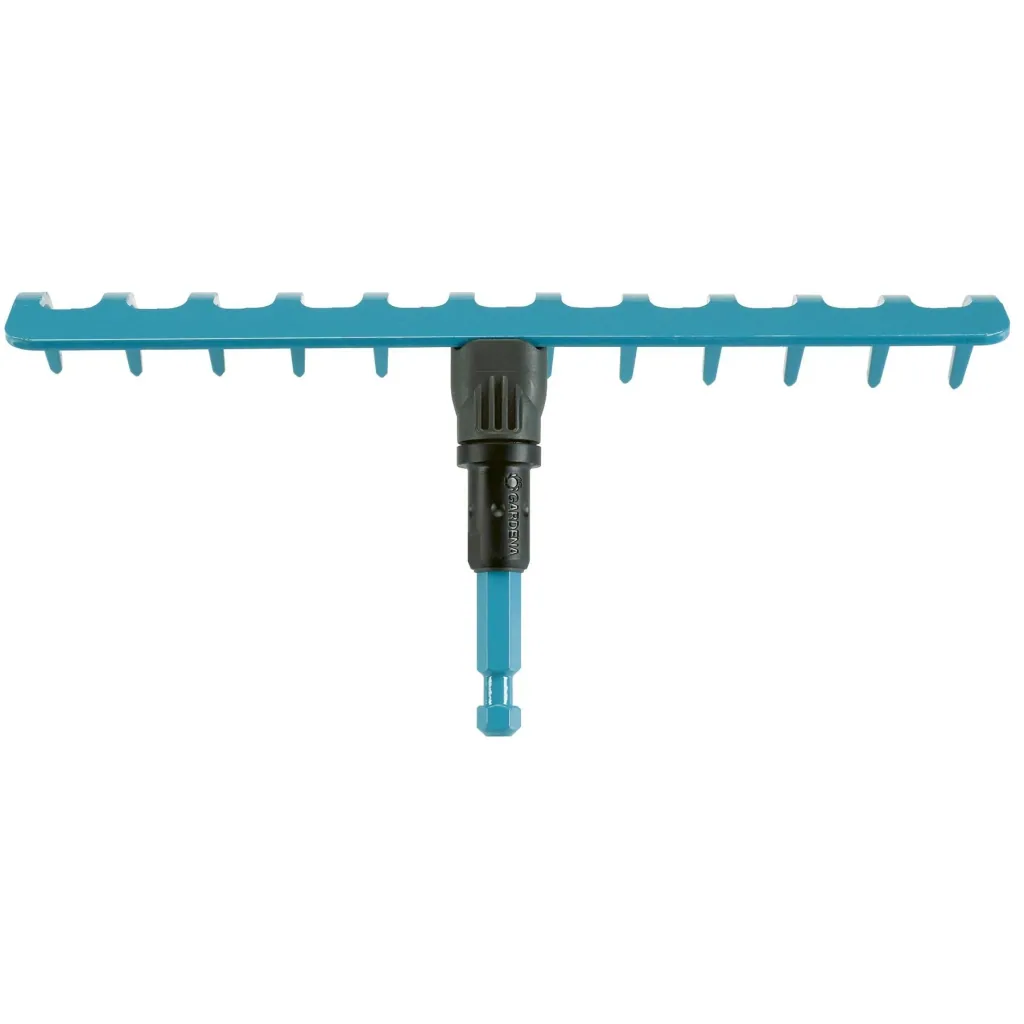 Combisystem rake, 12 tines, 30 cm wide