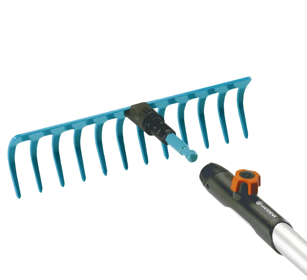 Combisystem rake, 12 tines, 30 cm wide