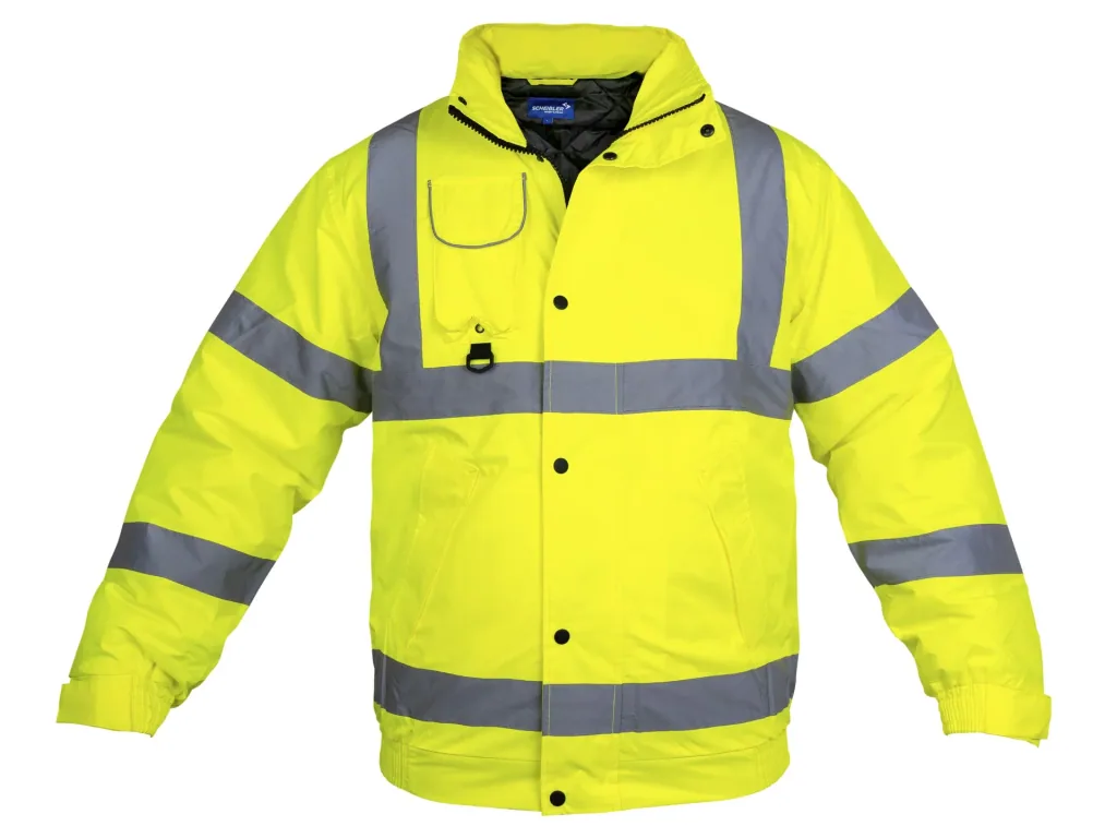 High-visibility jacket, yellow, size M