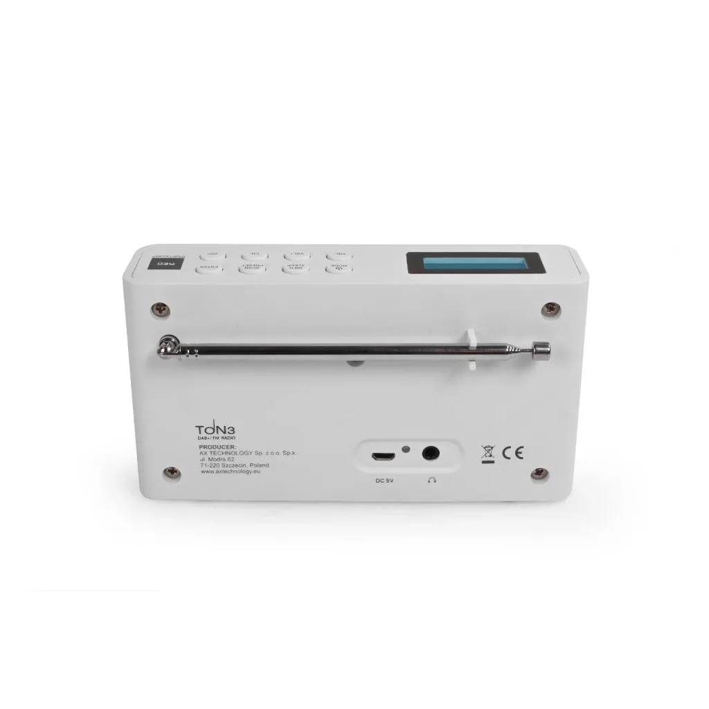 DAB radio Ton-3, white