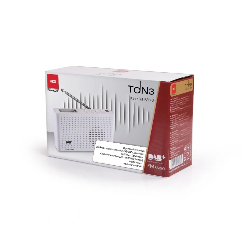 DAB radio Ton-3, white