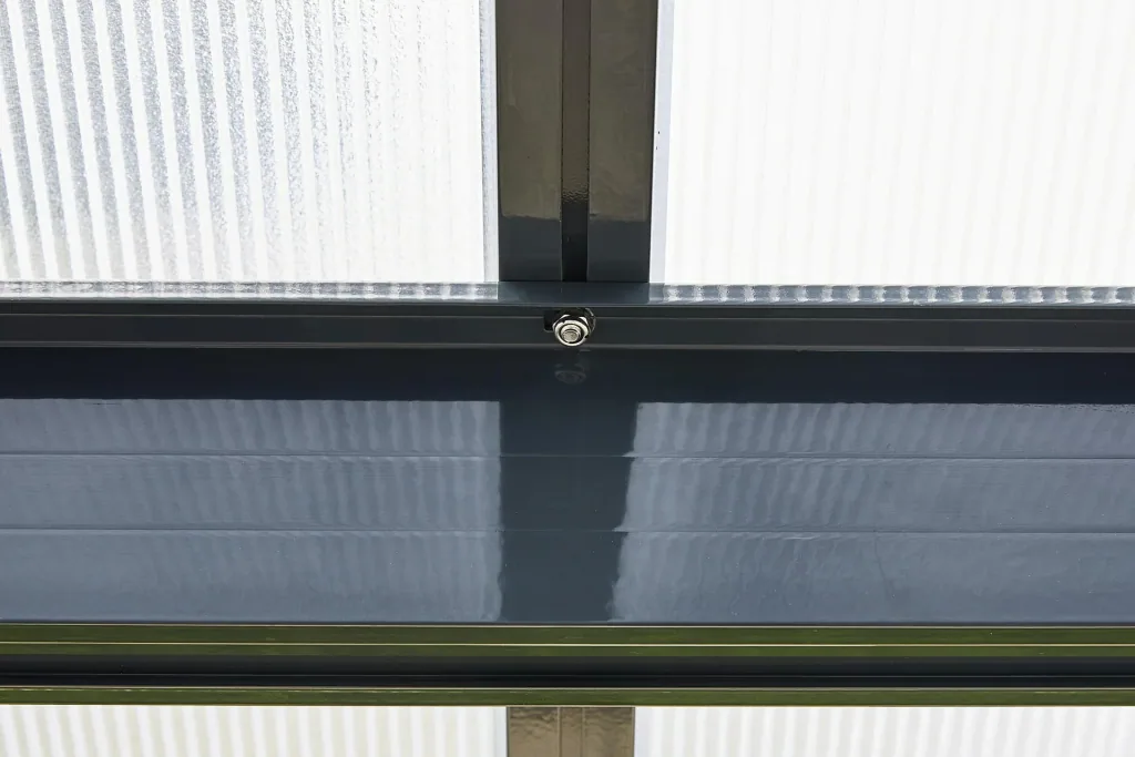 Patio roof kit, color anthracite, 4260 x 3060 mm