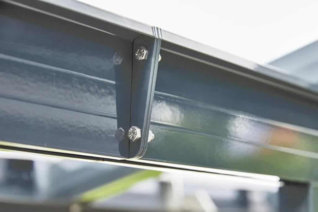 Patio roof kit, color anthracite, 4260 x 3060 mm