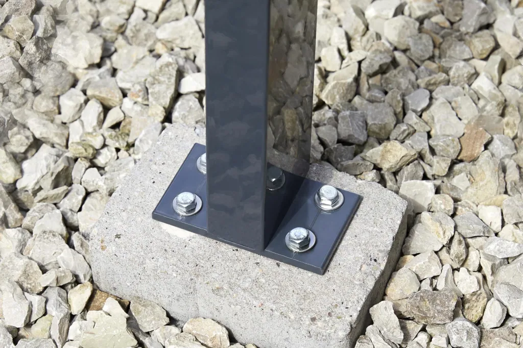 Patio roof kit, color anthracite, 4260 x 3060 mm