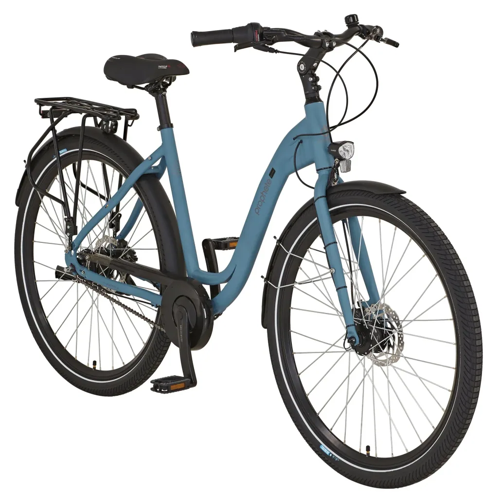 City bike GENIESSER 20.BTC.10, 28", 7 speed, color blue-matte