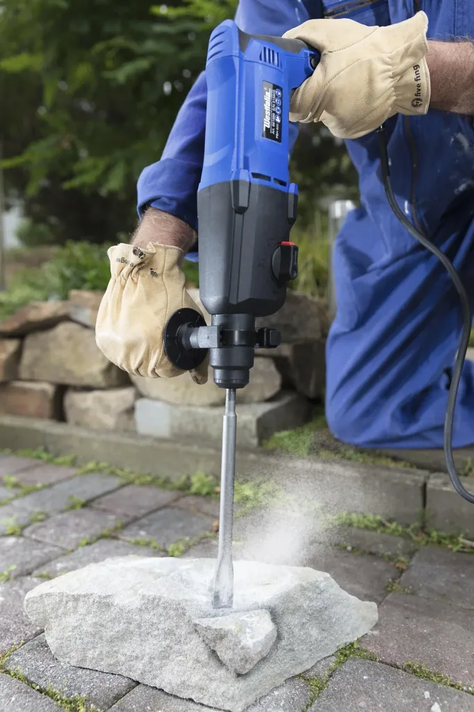 Pneumatic hammer drill and chisel hammer PBH 800, 800 watts, SDS Plus