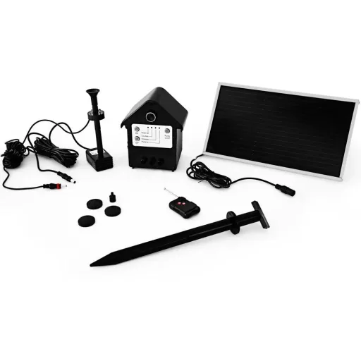 LED solar pump with battery and high-quality solar panel