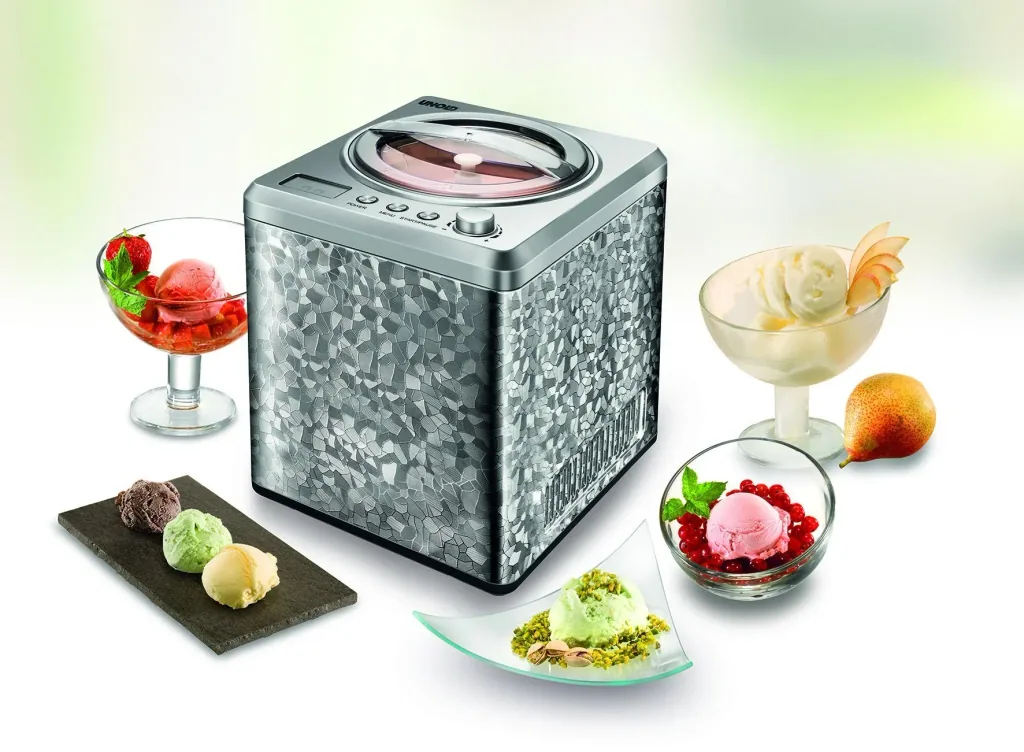 Ice cream maker professional 180 W, for ice cream creations, cream ice cream