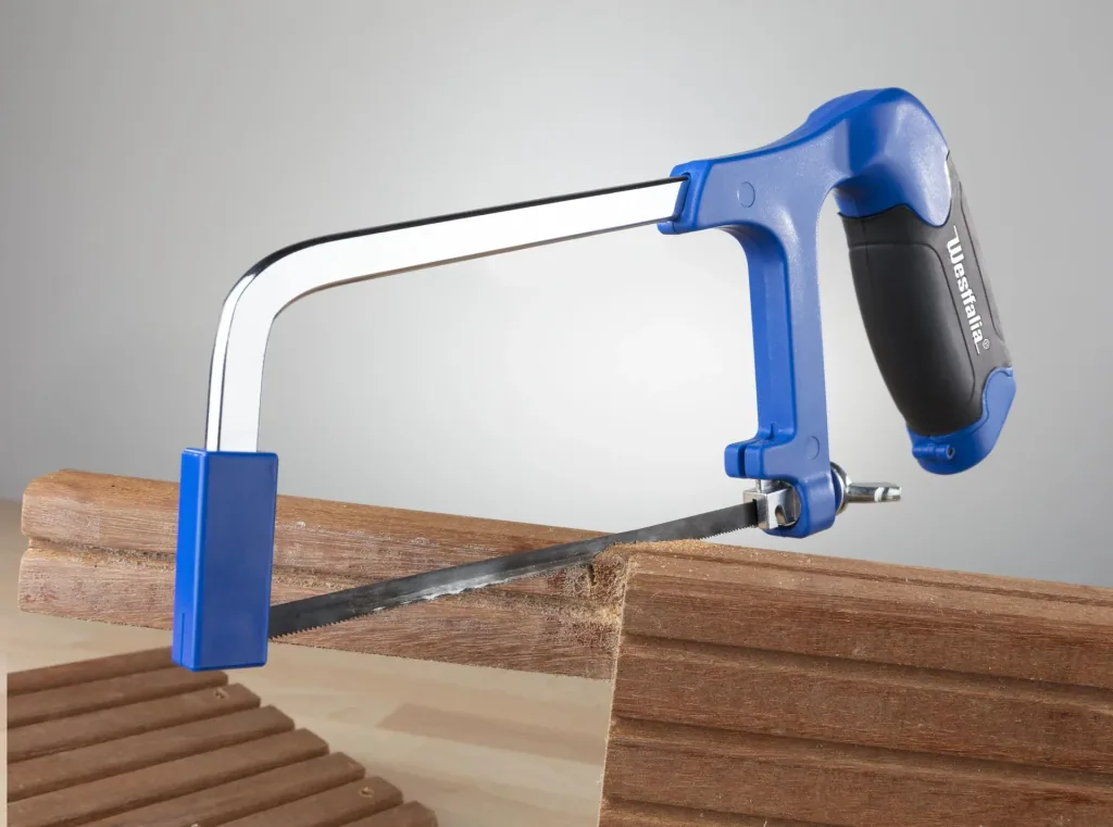 Hand hacksaw 2 in 1 including flexible saw