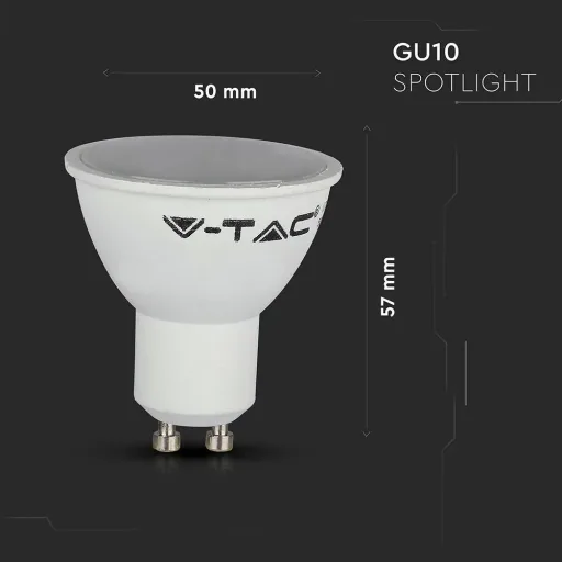 VT-5164 LED Wifi-Spot - 4,5W - RGB+W - GU10