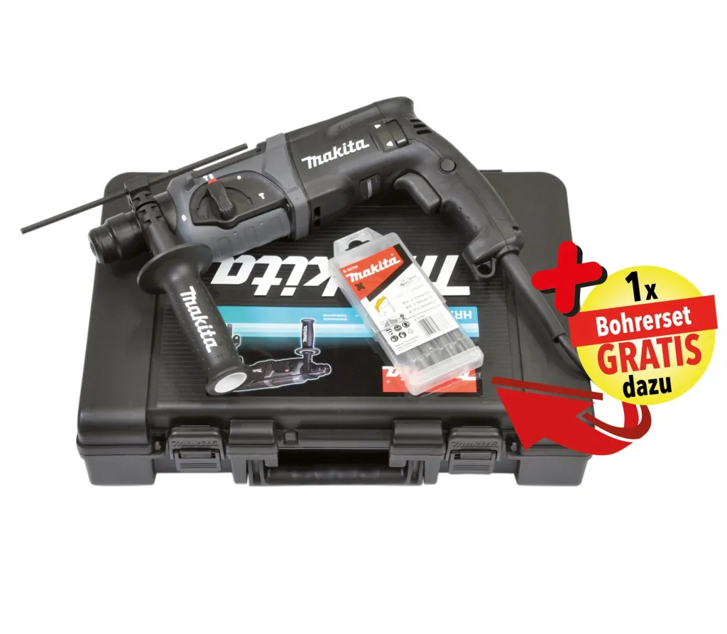 Hammer drill HR2470BX40, FREE 5-piece drill set