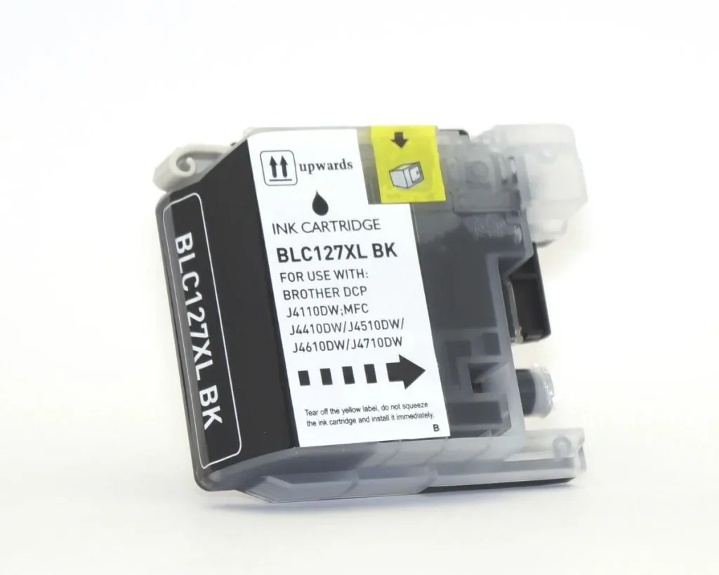 Printer cartridge for Brother LC127XLK01 black