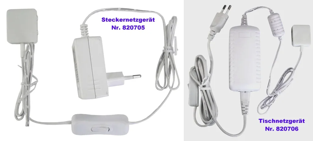 LED system - 15W plug-in power supply