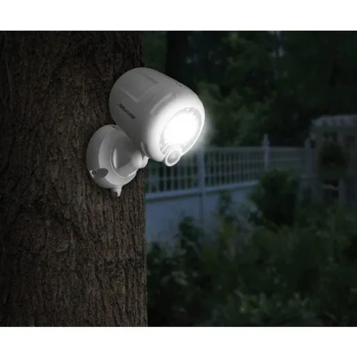 LED spotlight with motion detector MB360XT IP66 2-pack white 200 lumens