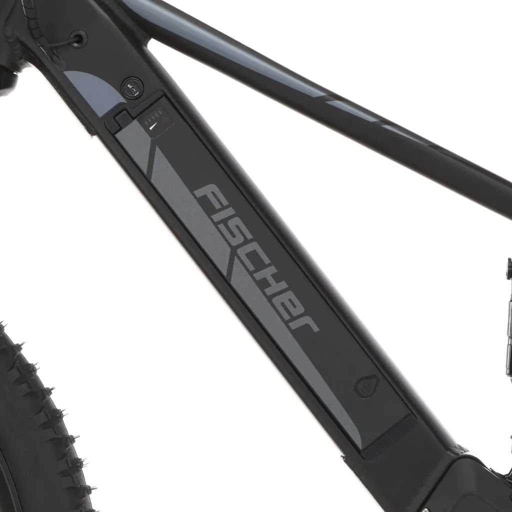 Unisex E-Bike MTB Fully, 27.5 inches, frame height 44cm, 12-speed derailleur, matte black, MONTIS 6.0i