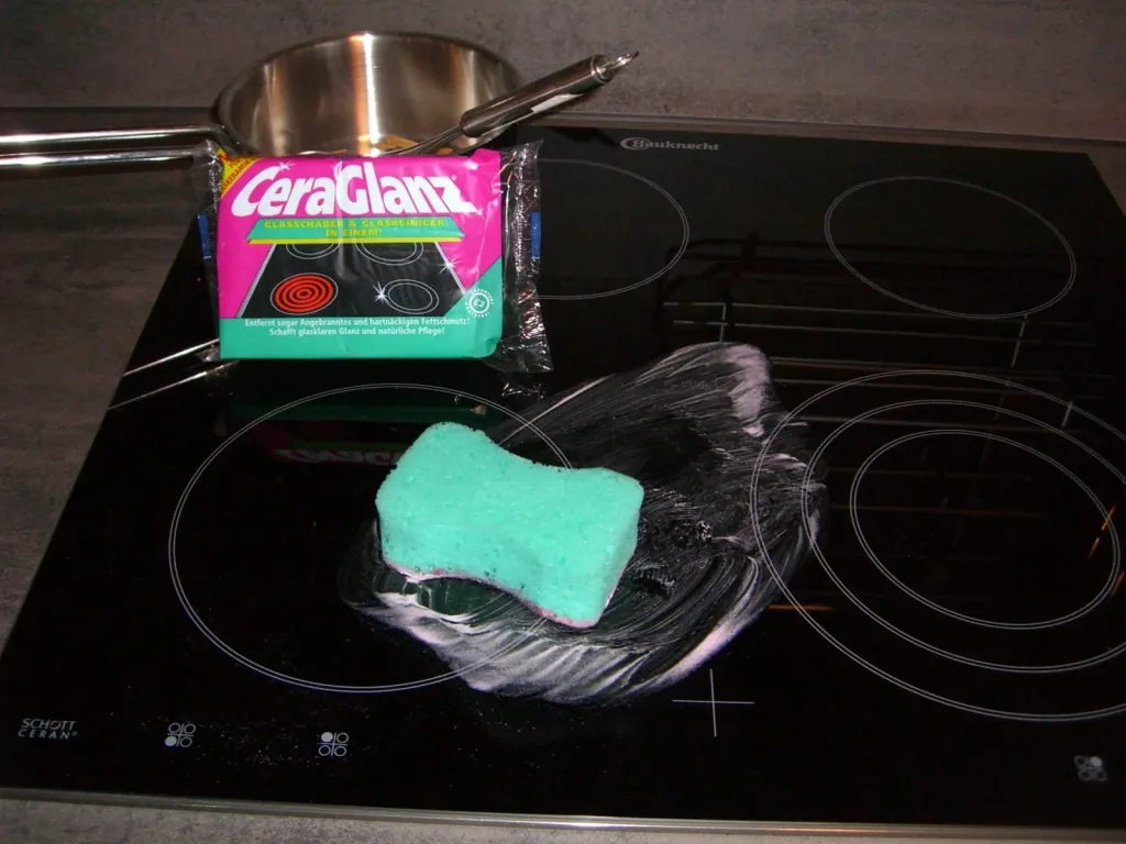 CeraGlanz glass ceramic/cooktop cleaner, 2-pack - 2 in 1