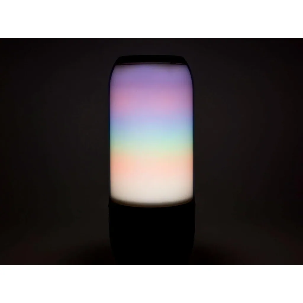VT-7456 Bluetooth speaker with RGB lighting - 2x 3Watt - black