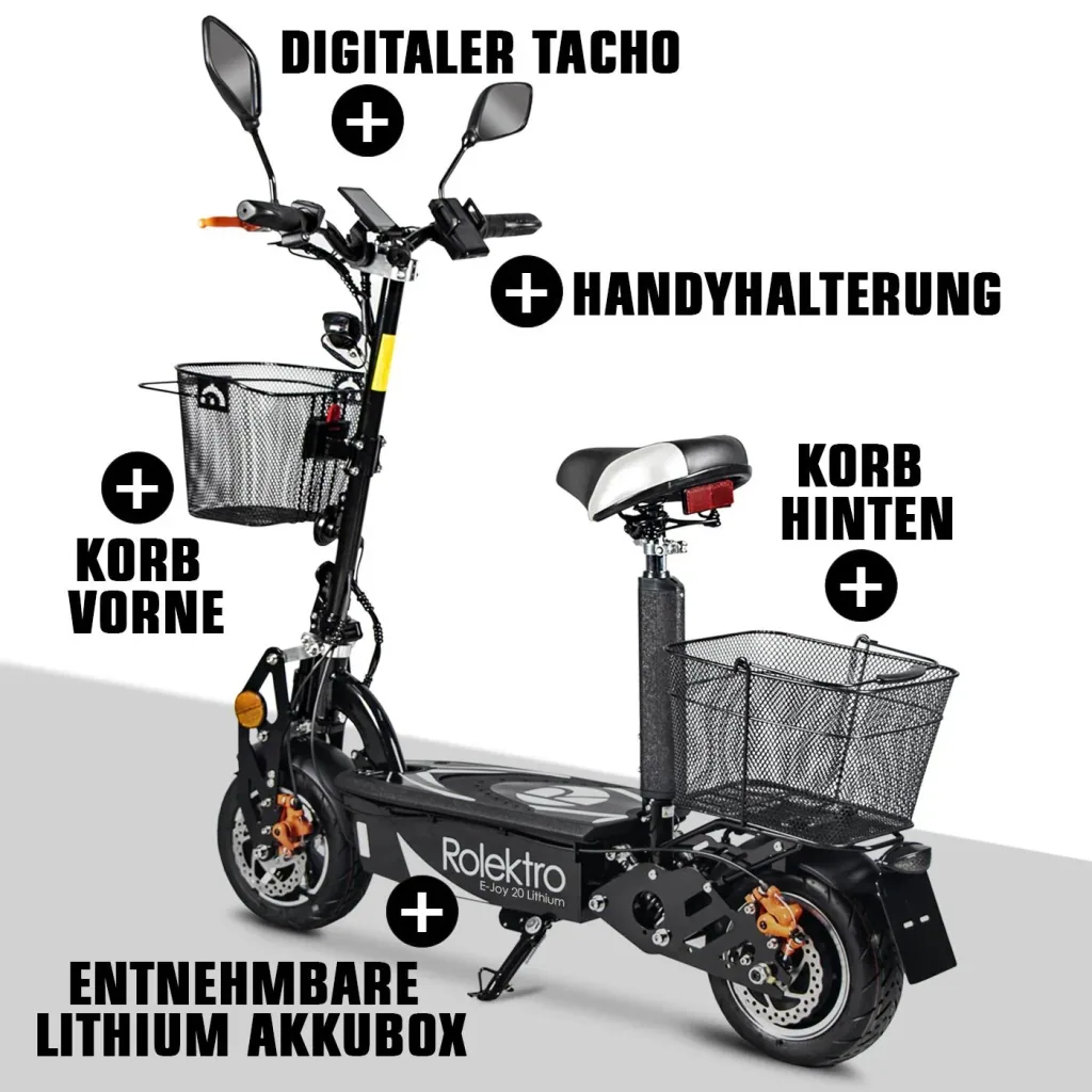 E-Scooter E-Joy 20 - Lithium