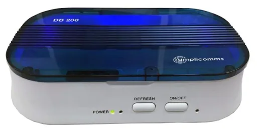Drying box for hearing aids DryBox200 with built-in battery tester
