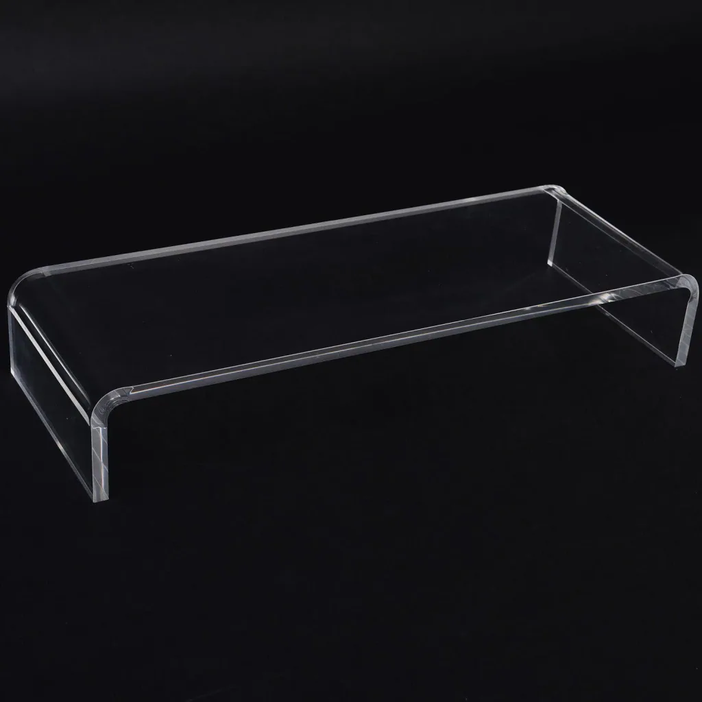 Screen stand monitor stand made of acrylic glass stand base for TFT/LCD monitors