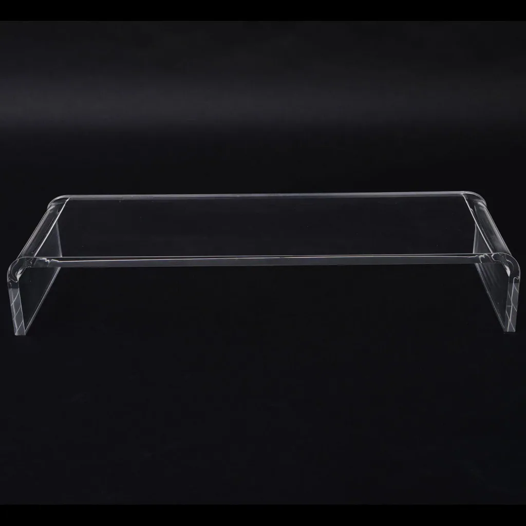 Screen stand monitor stand made of acrylic glass stand base for TFT/LCD monitors