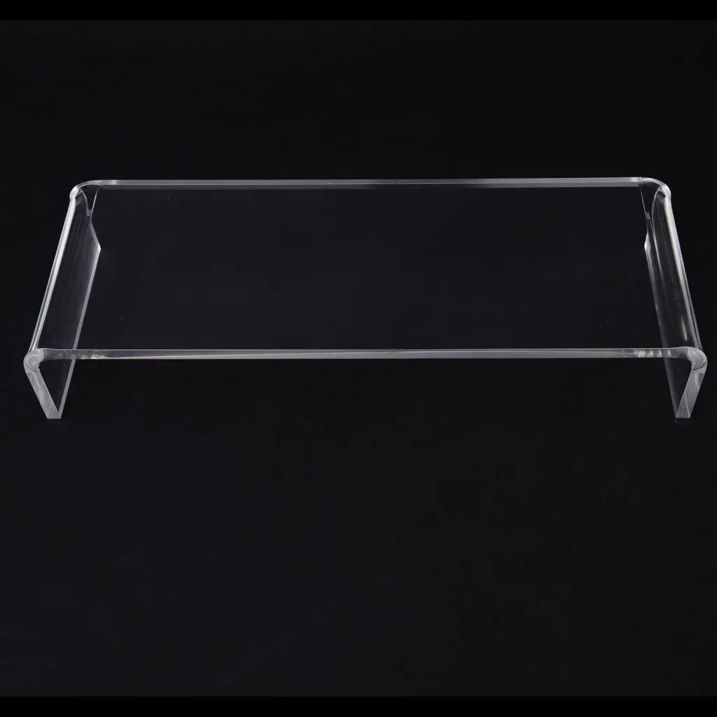 Screen stand monitor stand made of acrylic glass stand base for TFT/LCD monitors