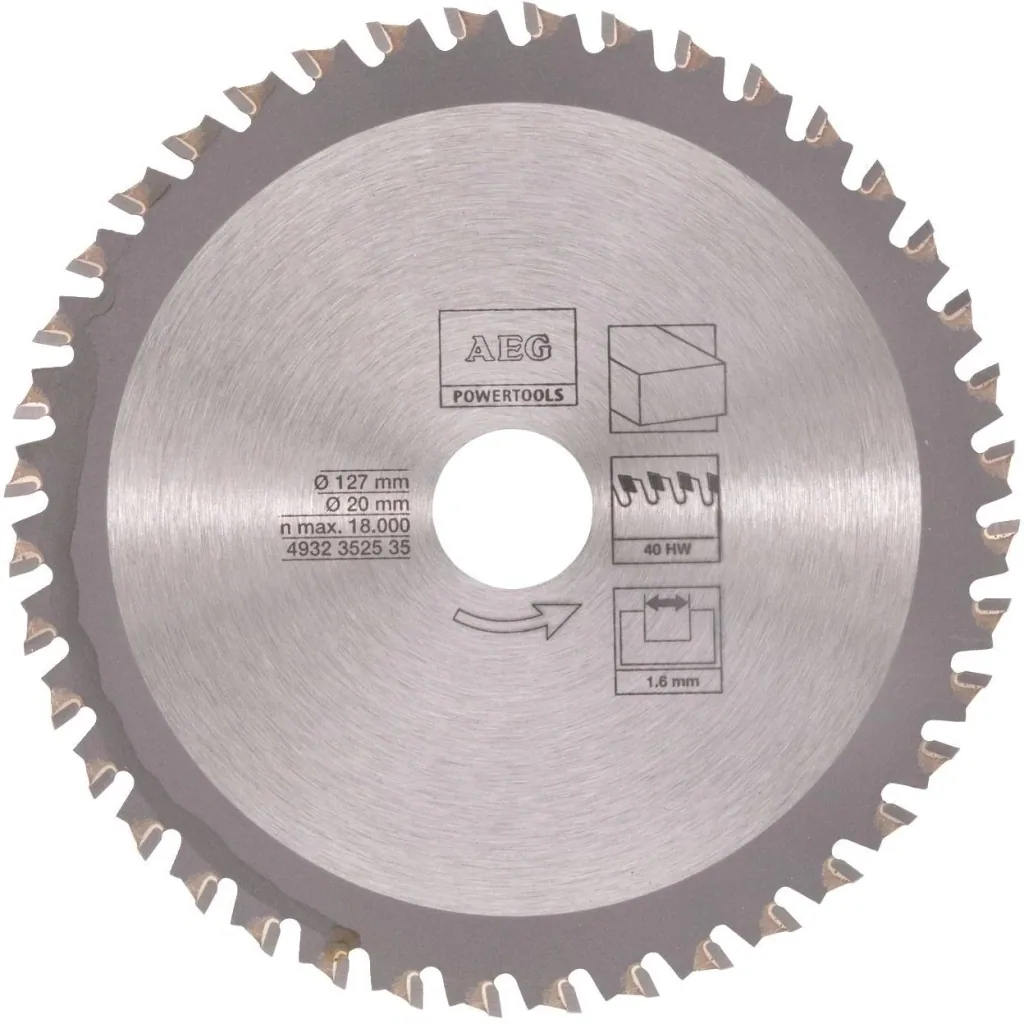 Circular saw blades wood 127/20 mm MBS 30 Turbo