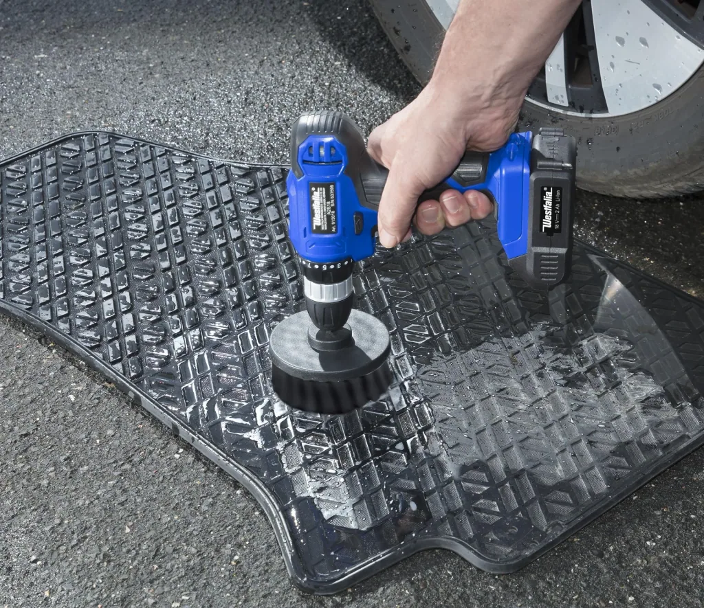 3-piece cleaning brush set for cordless screwdrivers