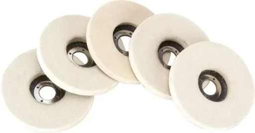Felt polishing disc set 5-piece