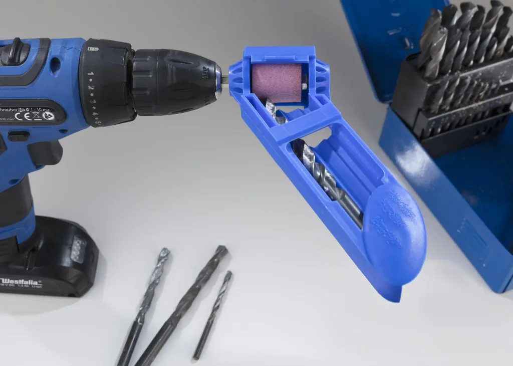 Drill sharpener attachment