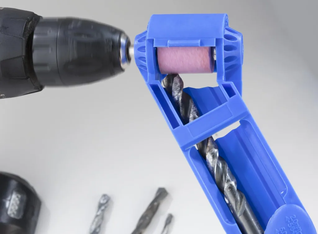 Drill sharpener attachment