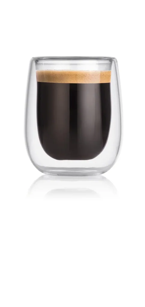 Espresso thermal glasses, 80 ml, set of 4