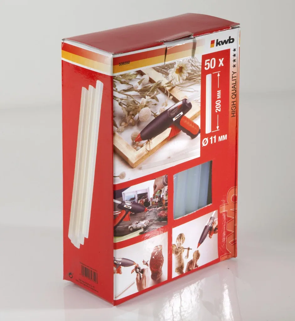 Hot glue sticks - 50 pieces glue cartridges 11 mm X 200 mm