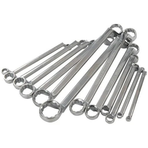 12-piece offset ring spanner set 6 - 32 mm