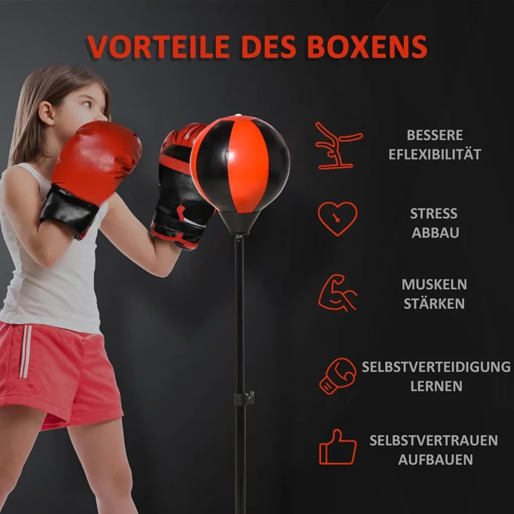 Boxing set boxing stand for children punching