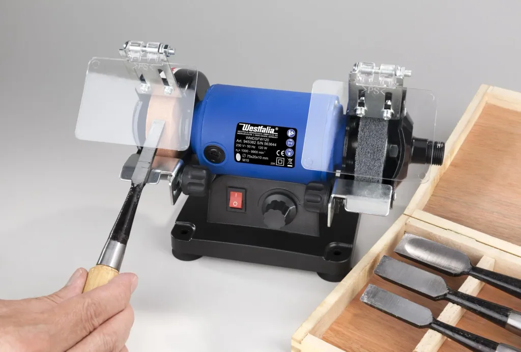 Mini bench grinder WMDSFW120