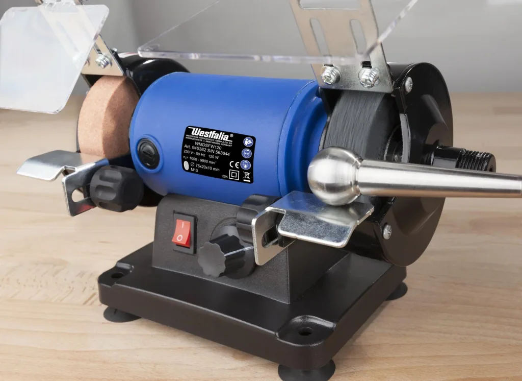 Mini bench grinder WMDSFW120